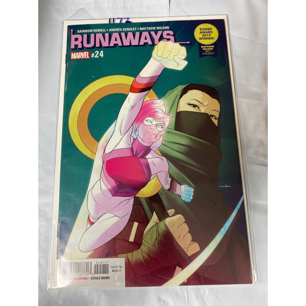 Marvel Runaways #24 Rainbow Rowell Andres Genolet Kris Anka Cover 2019 Marvel